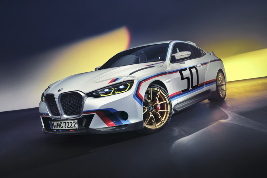 BMW 3.0 CSL homologuée pour la route