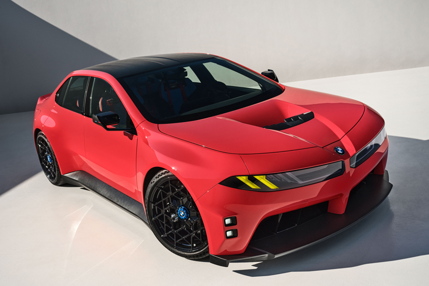 BMW M Concept Neue Klasse : quand l'électrique met le feu à la piste