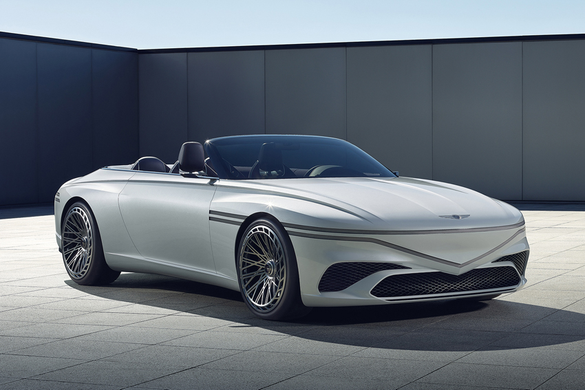 Première mondiale pour le nouveau concept Genesis X Cabriolet