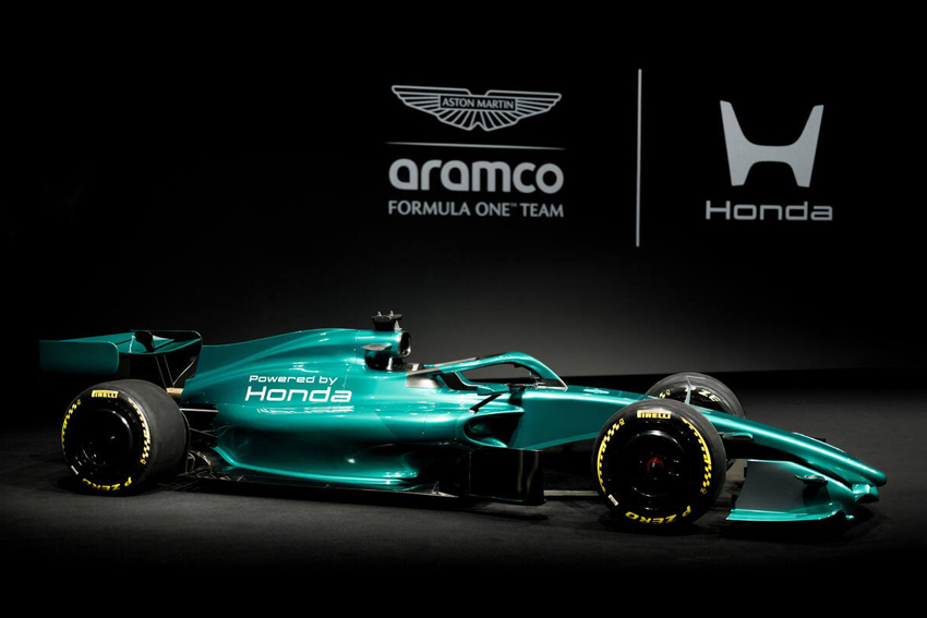 Honda, retour en F1 avec l'écurie Aston Martin Aramco Formula One Team.