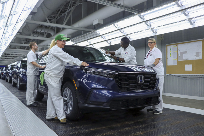 Un Honda CR-V à hydrogène pour 2024
